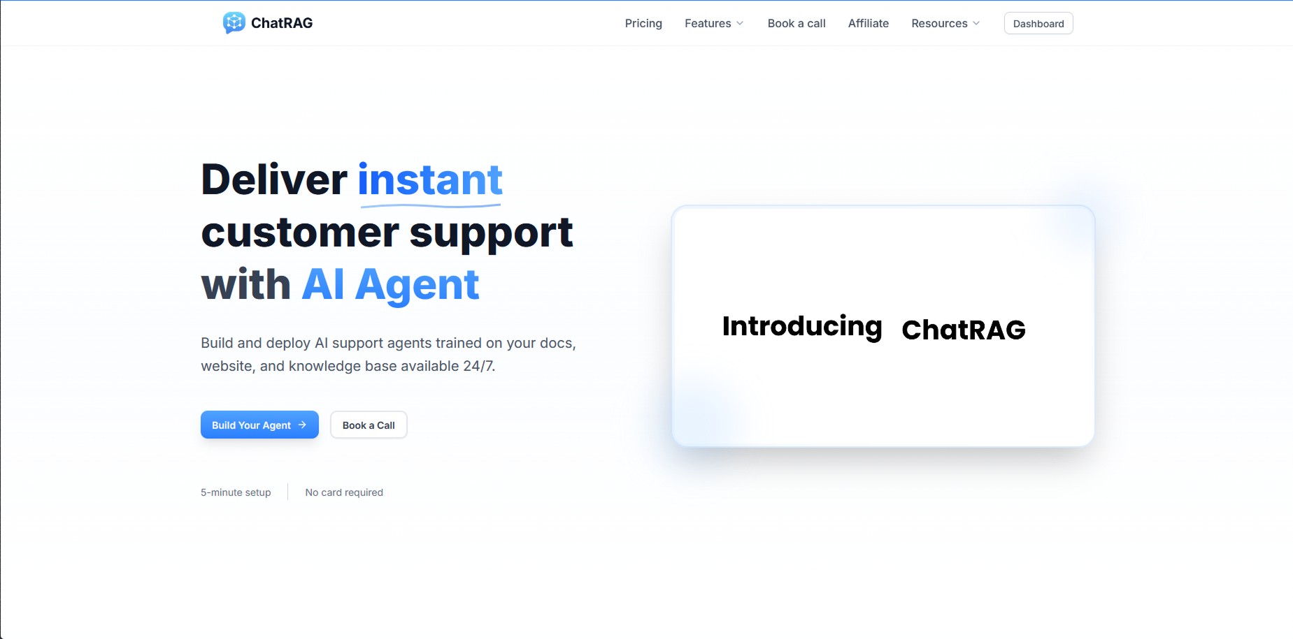 ChatRAG | AI Agents for Customer Support